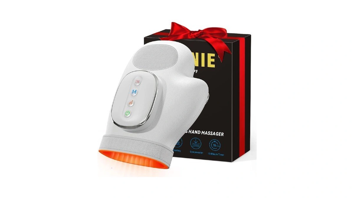 Aumnie Hand Massager With Heat And Compression: Cordless Hand Massage