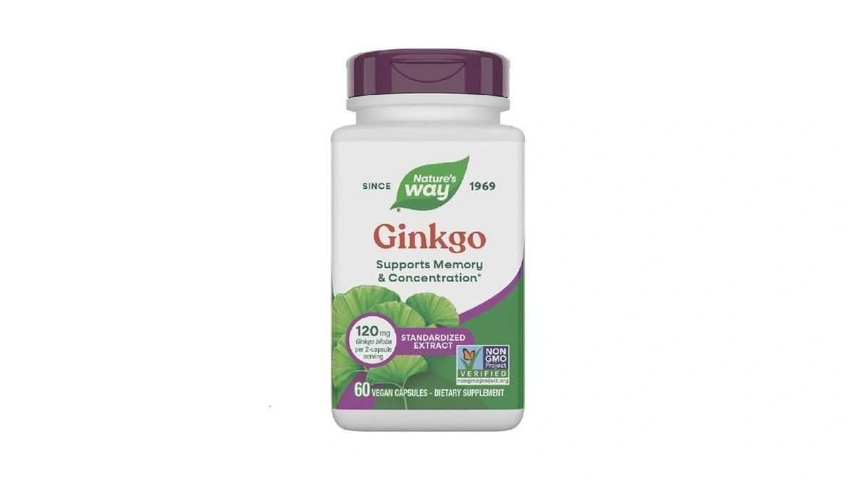 Nature's Way Ginkgo Premium Extract, Supports Memory & Concentration*, 120