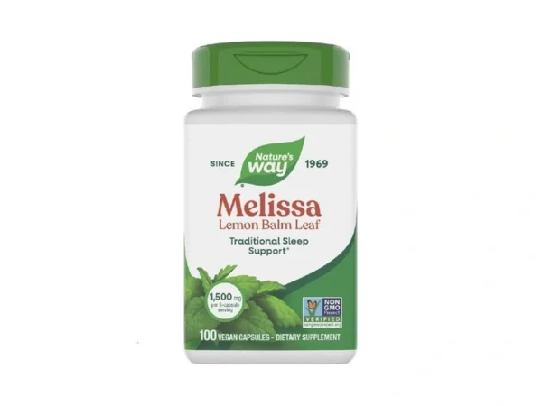 Nature's Way Melissa Lemon Balm Leaf, Traditional Sleep Support*, Melatonin