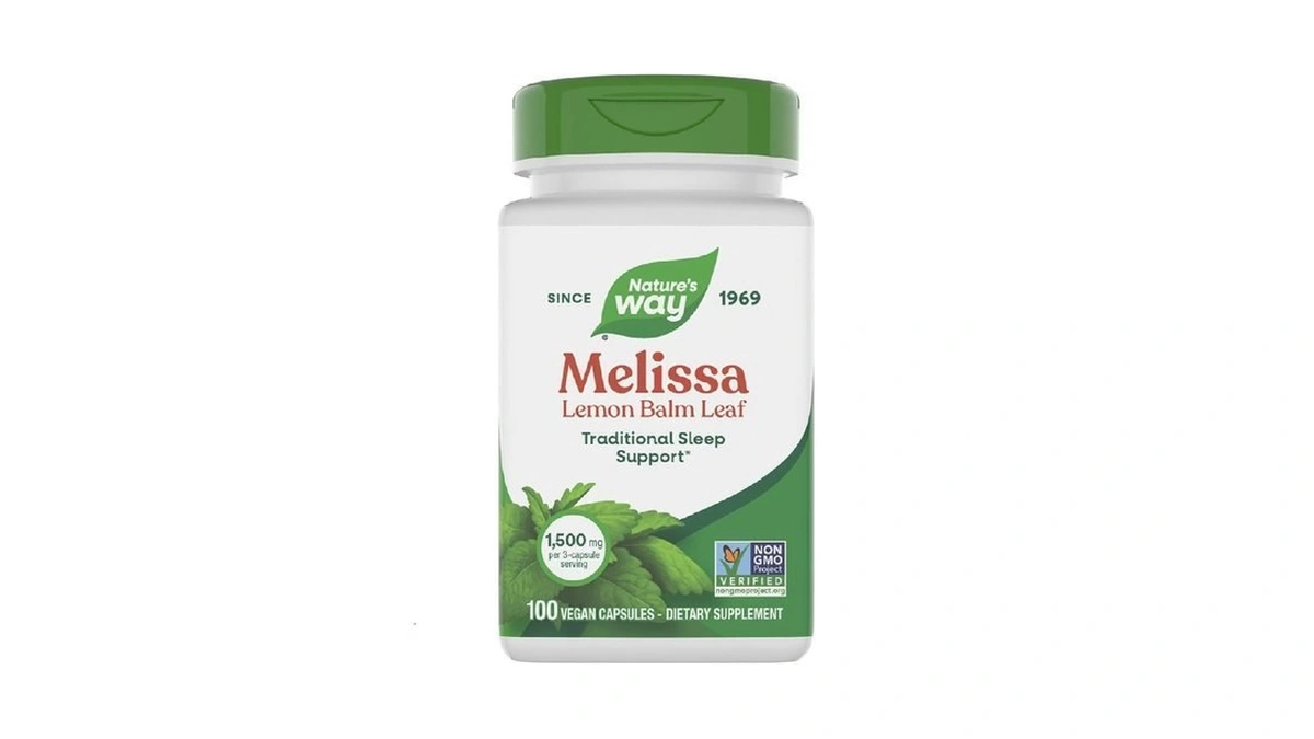 Nature's Way Melissa Lemon Balm Leaf, Traditional Sleep Support*, Melatonin