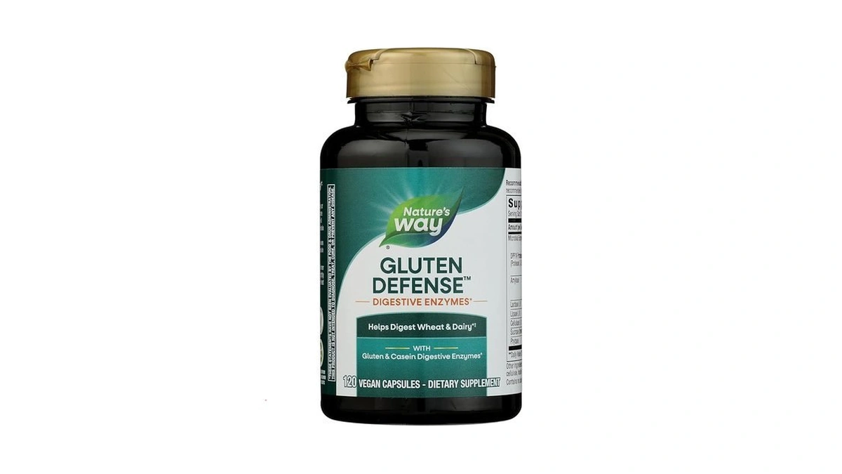 Nature's Way Gluten Defense Digestive Enzymes*, Helps Digest Wheat &