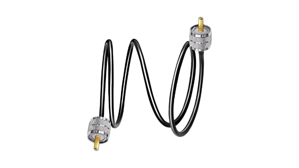 Tuolnk Rg58 Pl259 Uhf Coaxial Cable, Low Loss So239 Jumper