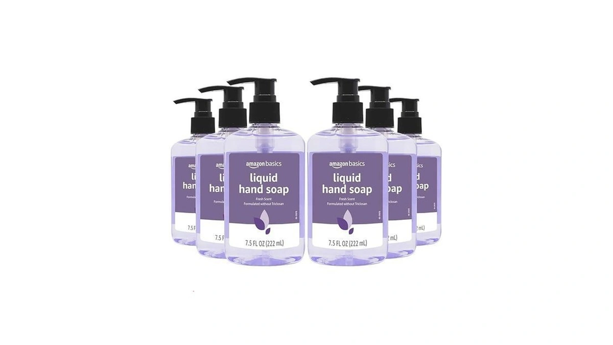 Amazon Basics Original Fresh Liquid Hand Soap With Moisturizers, 7.5