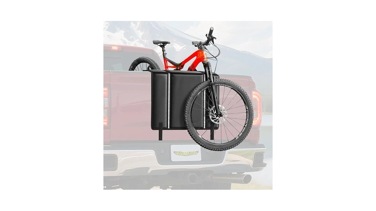 Bumbee Tailgate Bike Pad - Holds 2 Mountain Bikes With