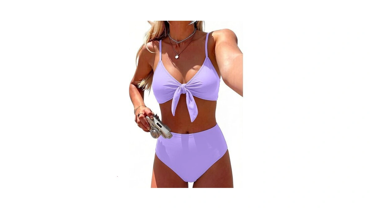 Honlyps High Waisted Bikini Sets For Women Tummy Control 2