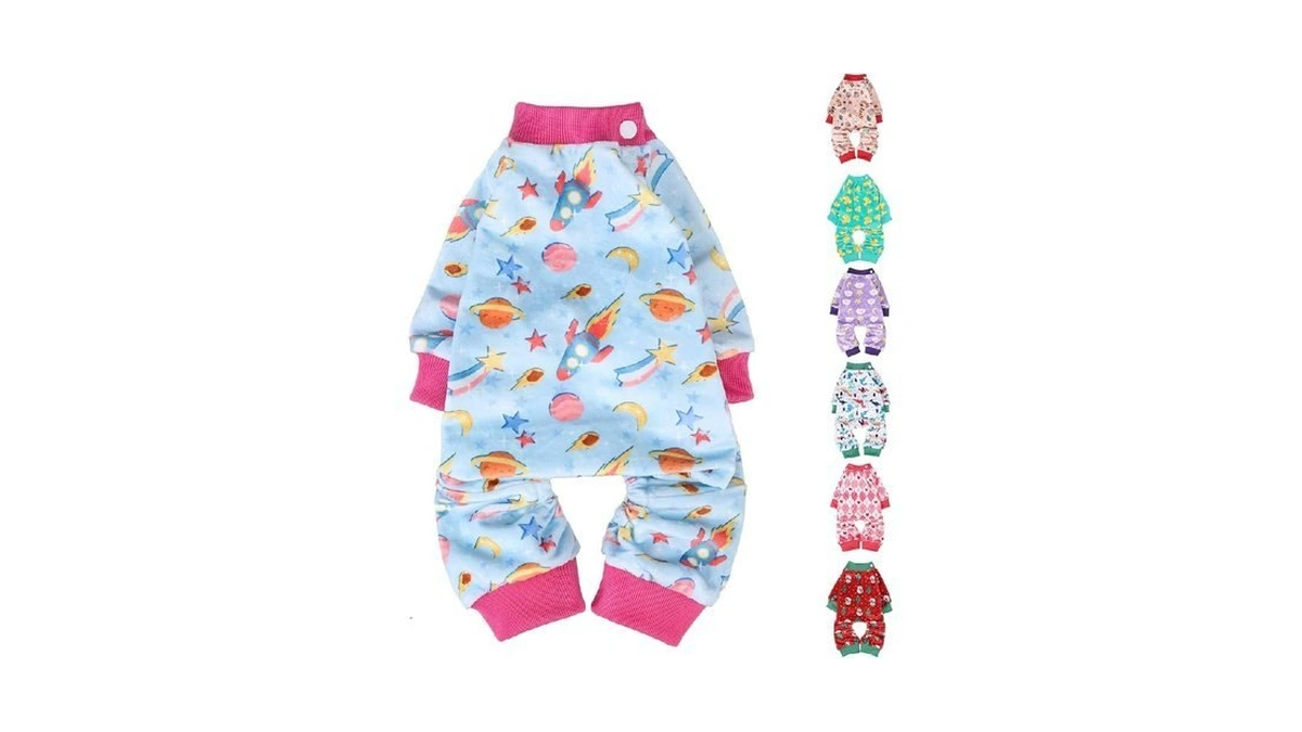 Beautyzoo Dog Pajamas Small Sized Dog, Summer Doggie Pajamas For