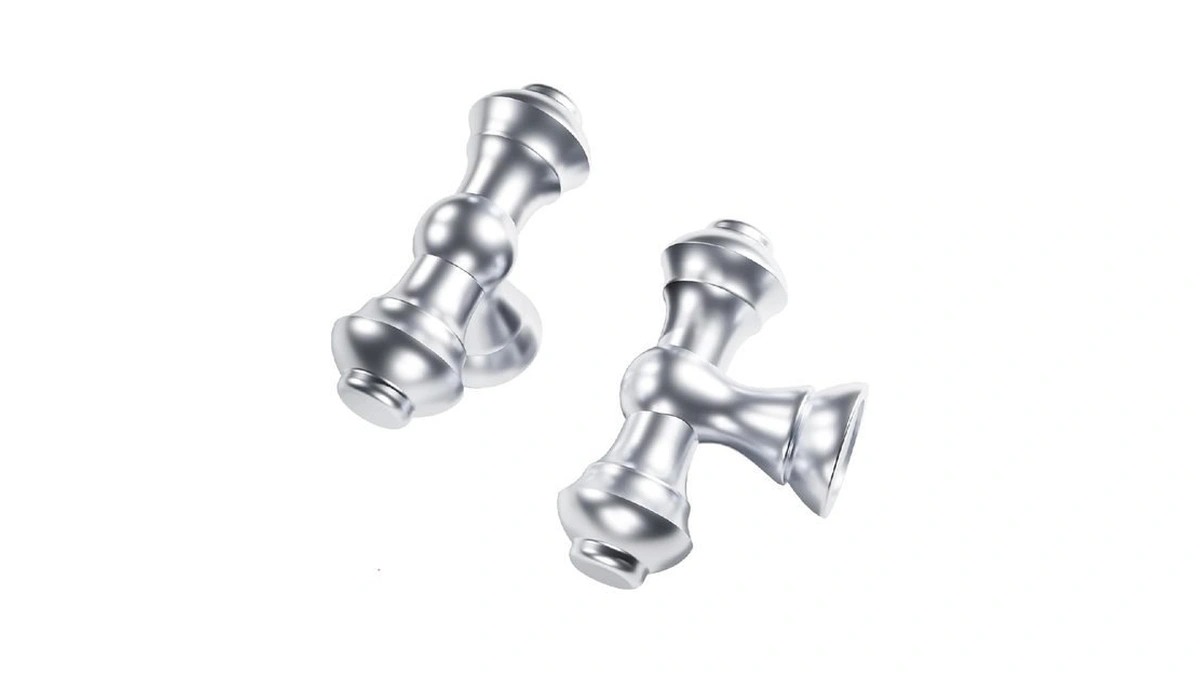 Asidrama 10 Pack Polished Chrome Kitchen Cabinet Knobs Dresser Knobs