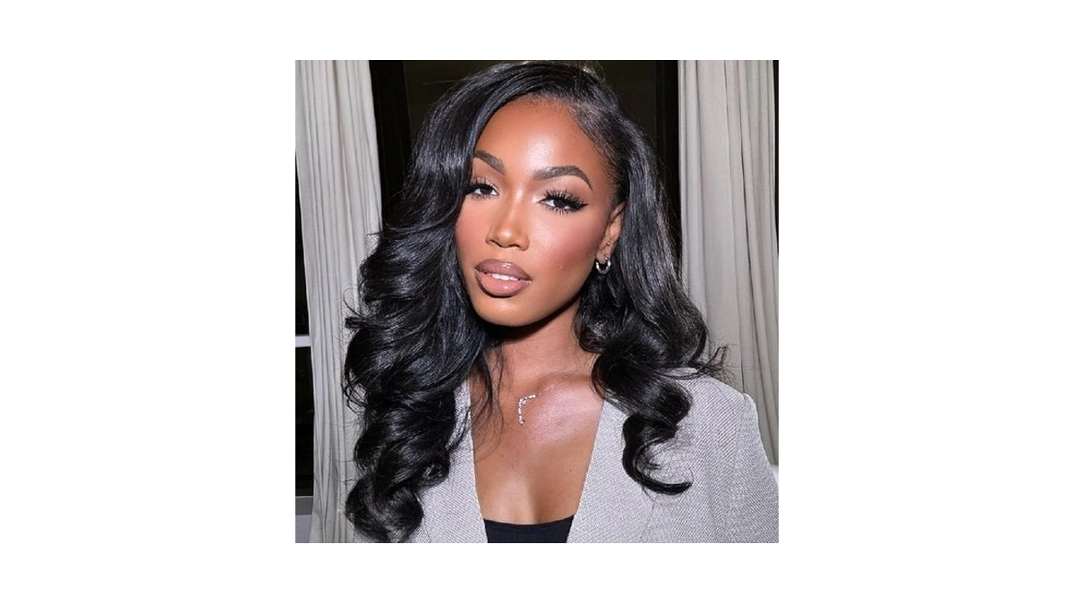 Emistar Black V Part Wig Kinky Straight Wig Upgrade U