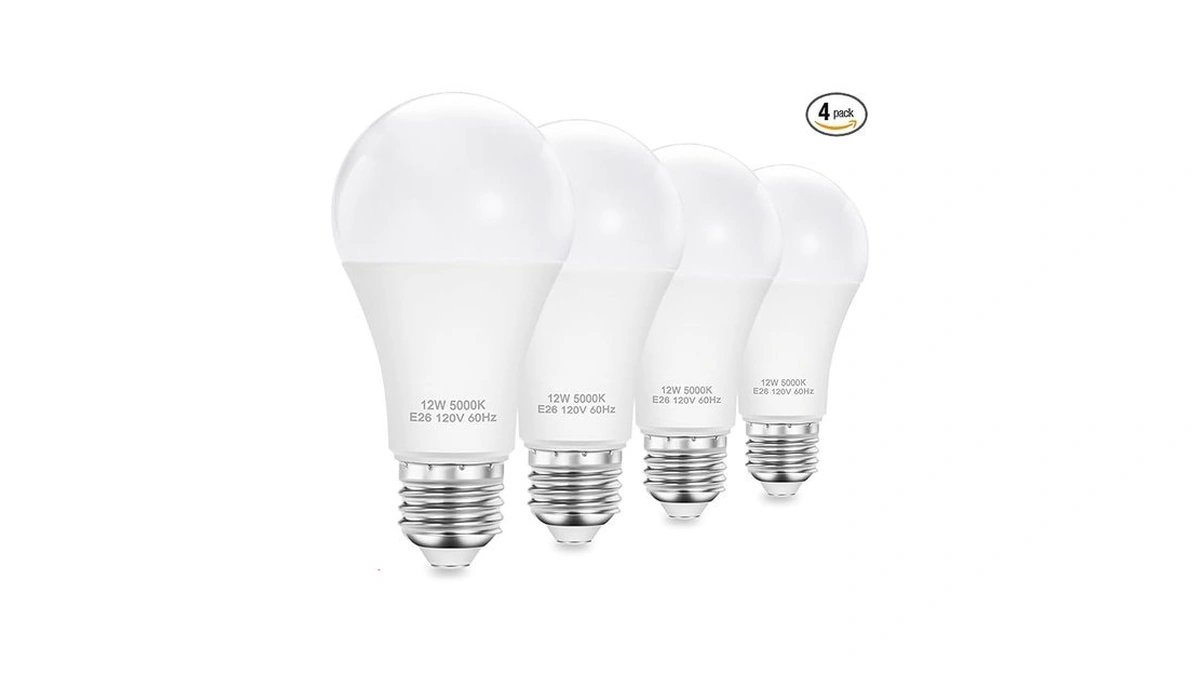 Upwatt A19 Led Bulbs, E26 Led Light Bulbs -12w (100w
