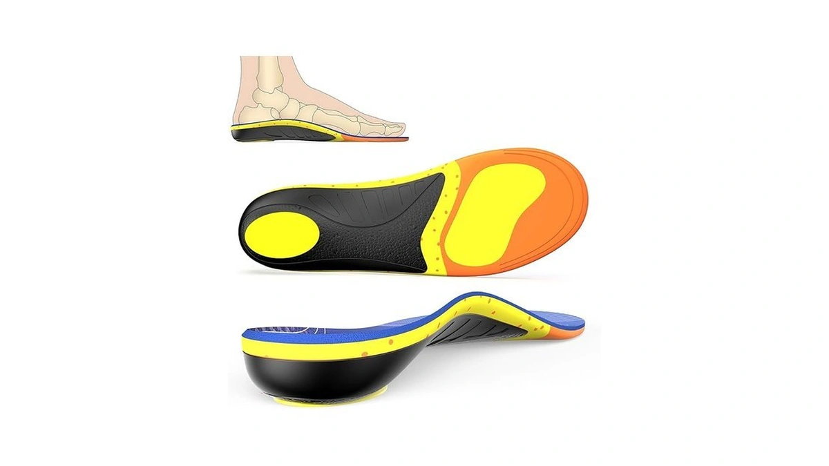 Plantar Fasciitis Relief Insoles For Men & Women - Rigid