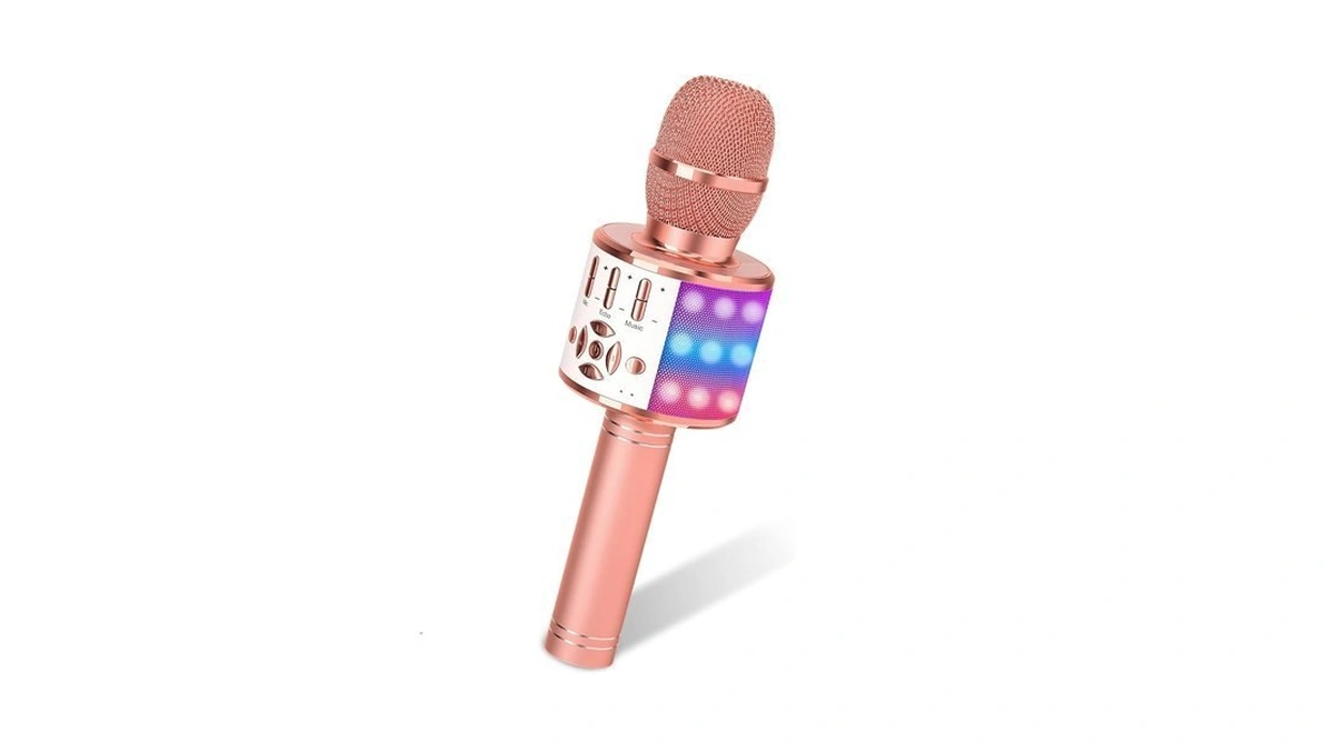 Amazmic Karaoke Microphone For Adults, Wireless Bluetooth Microphone For Singing