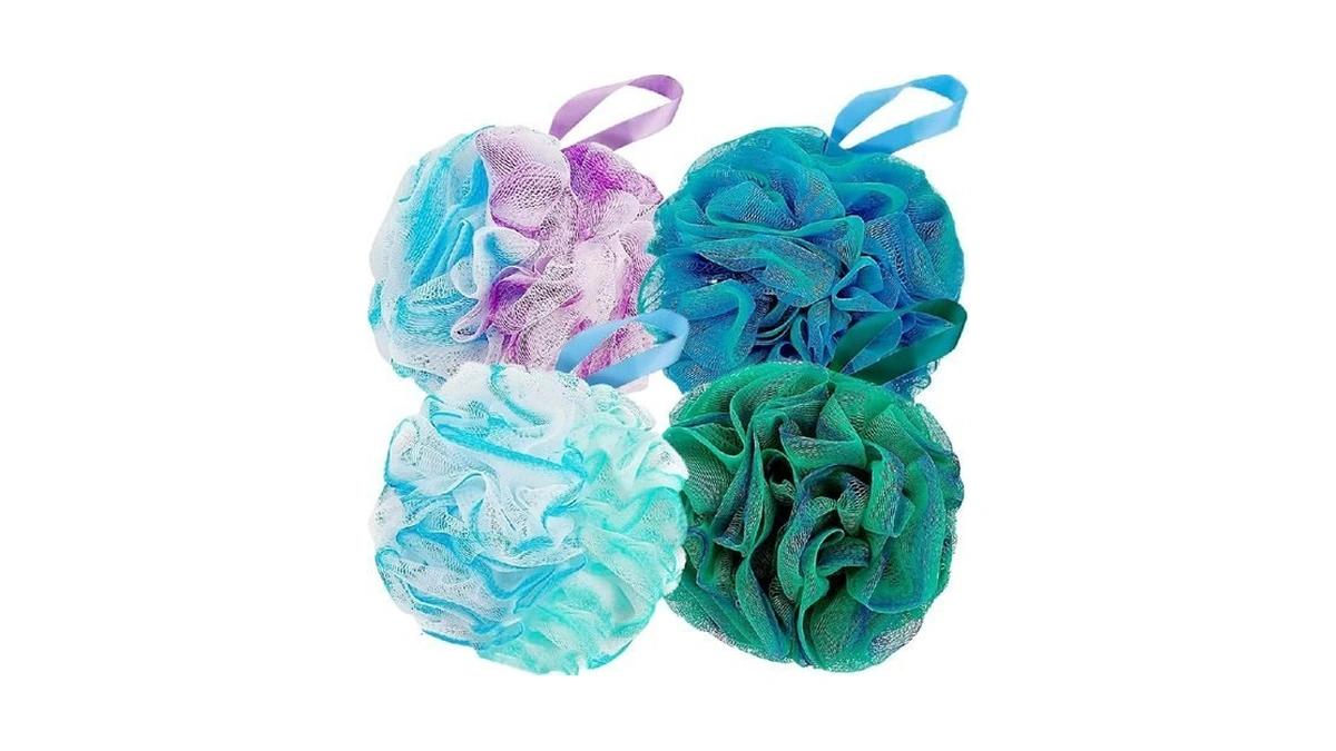 Fu Store Loofah Sponge Shower Loofahs 80g Bath Sponges Mesh