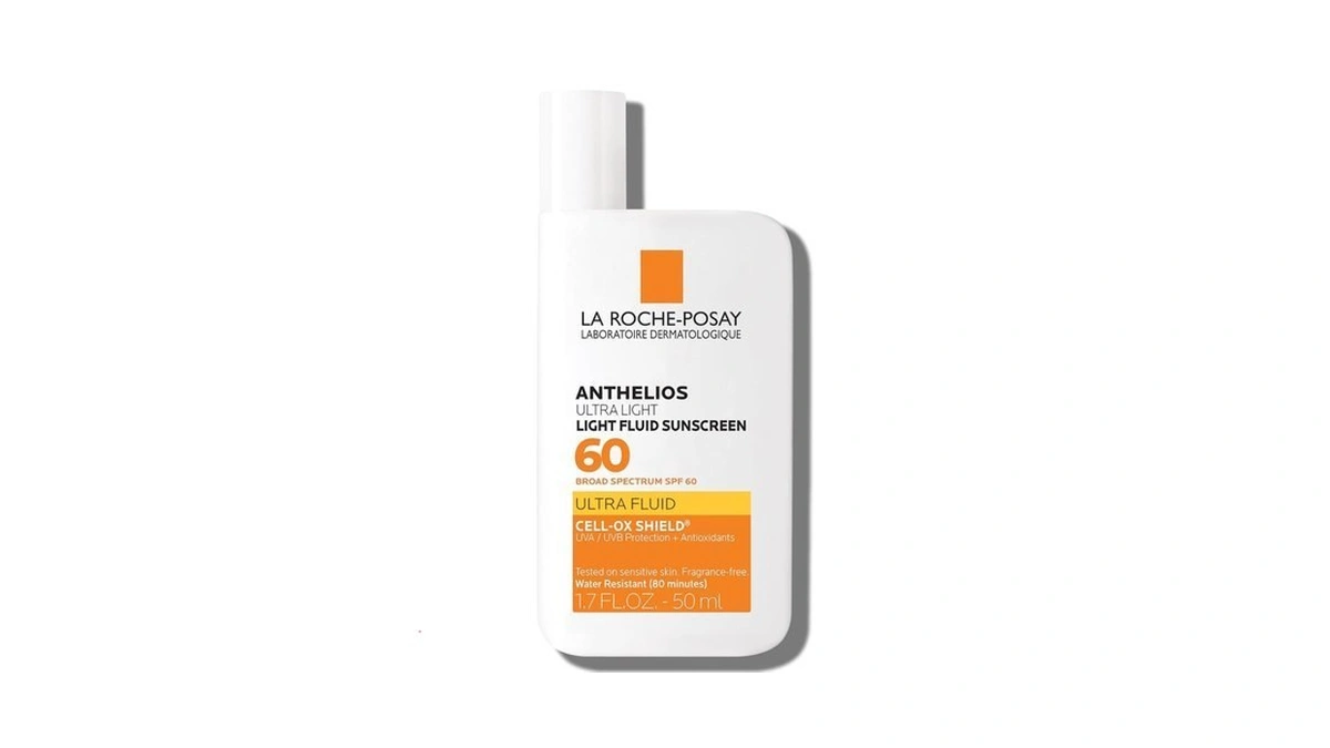 La Roche-posay Anthelios Light Fluid Facial Sunscreen Spf 60, Lightweight