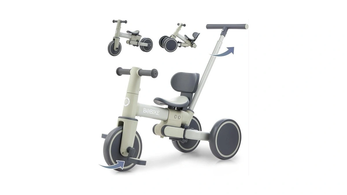 Bobike 5-in-1 Tricycle For Toddlers 18 Months To 5 Years