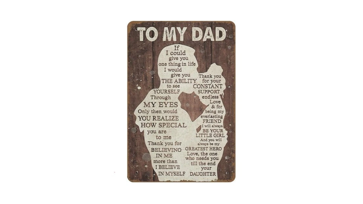 To My Dad If I Could Give You One Thing
