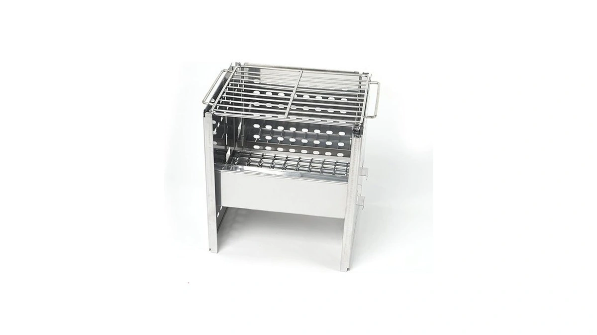 Hawok Stainless Steel Folding Outdoor Stove With Carrying Bag And