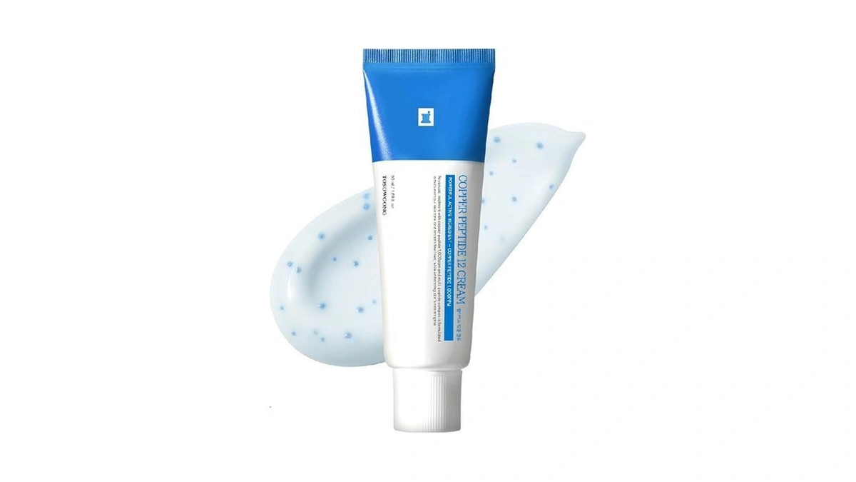 Tosowoong Copper Peptide 12 Cream, 99% Purity Of Copper Tripeptide-1,
