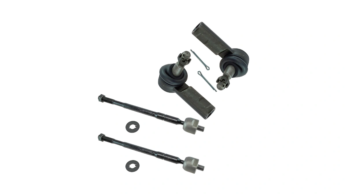 Trq Front Inner And Outer Tie Rod Set 4 Piece