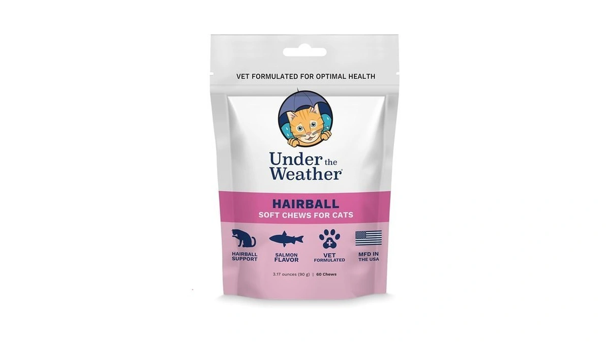 Under The Weather Pet Hairball Support For Cats | For