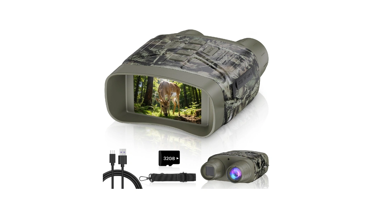 Teluha Night Vision Goggles For Adults, 4k Night Vision Binoculars