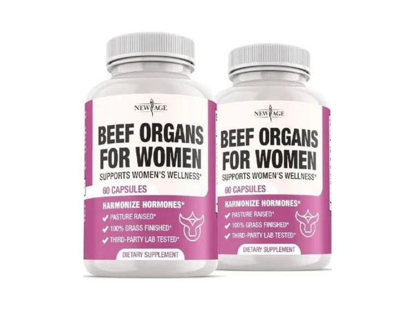 New Age Beef Organ Supplement For Women - Beef Liver,
