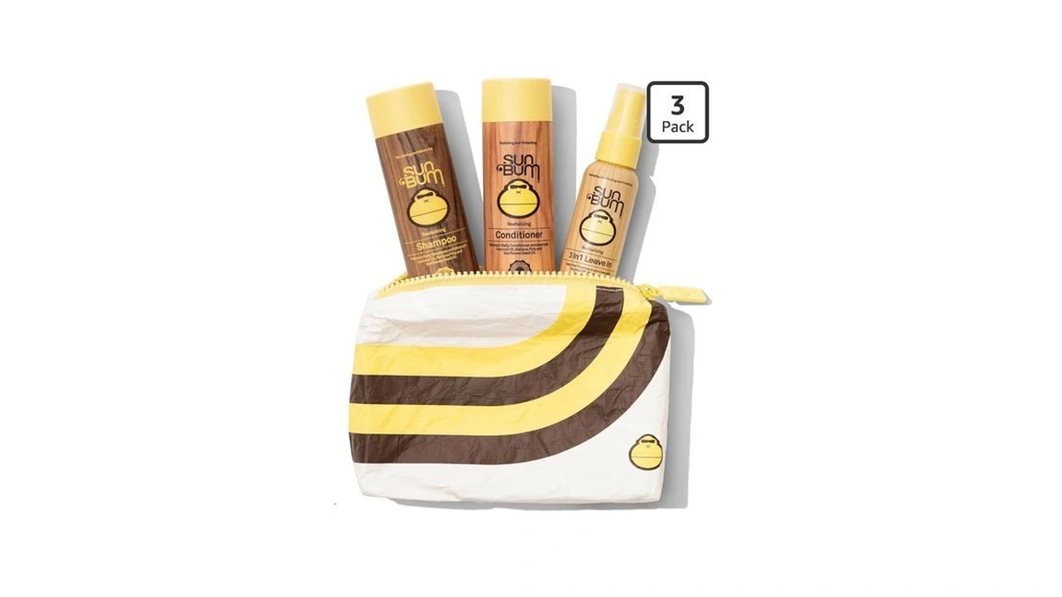 Sun Bum Hair Care Travel Essentials Kit - Revitalize Your