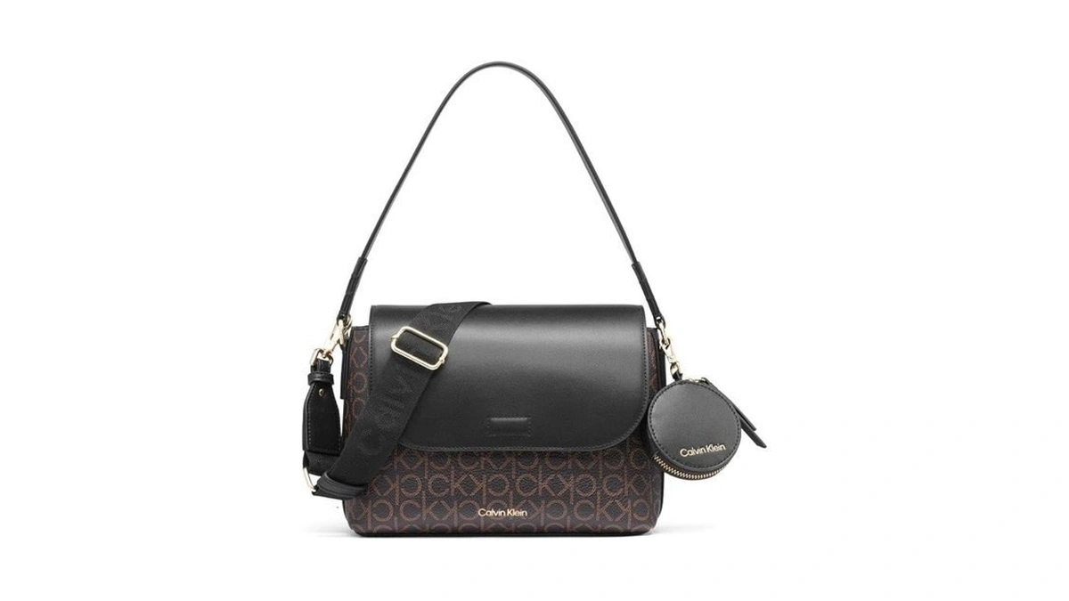 Calvin Klein Millie 2 In 1 Flap Shoulder Bag &