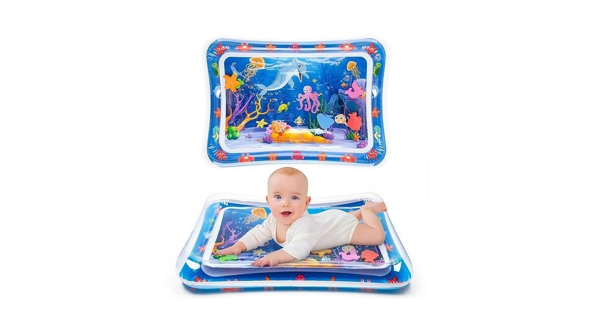 Yeeeasy Tummy Time Water Mat丨inflatable Tummy Time Water Play Mat