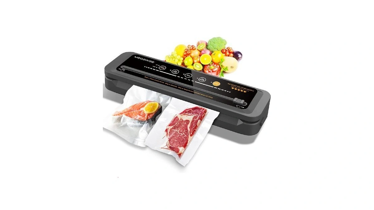 Updated Vacuum Sealer Machine (2025), Megawise Food Sealer W/starter Kit,
