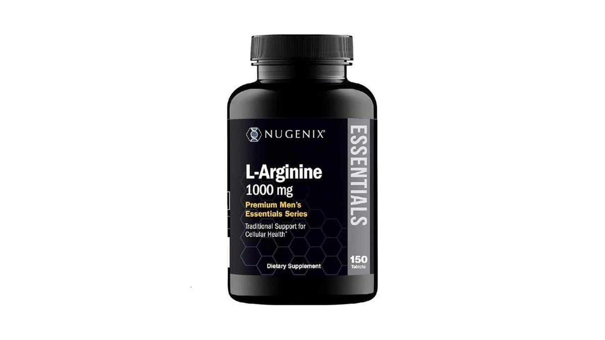 Nugenix Essentials L-arginine Amino Acid Supplement, 1000 Mg, 150 Tablets