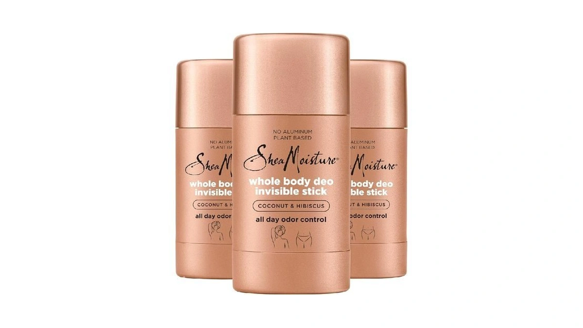 Sheamoisture Invisible Deo Stick Coconut & Hibiscus 3count Whole Body