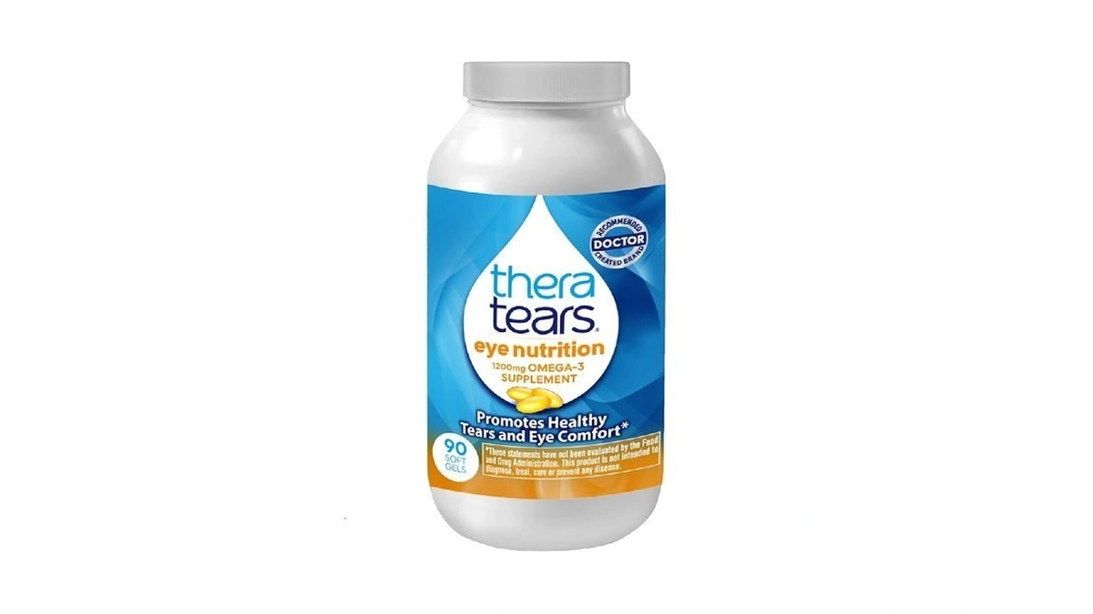 Theratears Omega 3 Supplement, 1200mg, 90 Ct (pack Of 1)