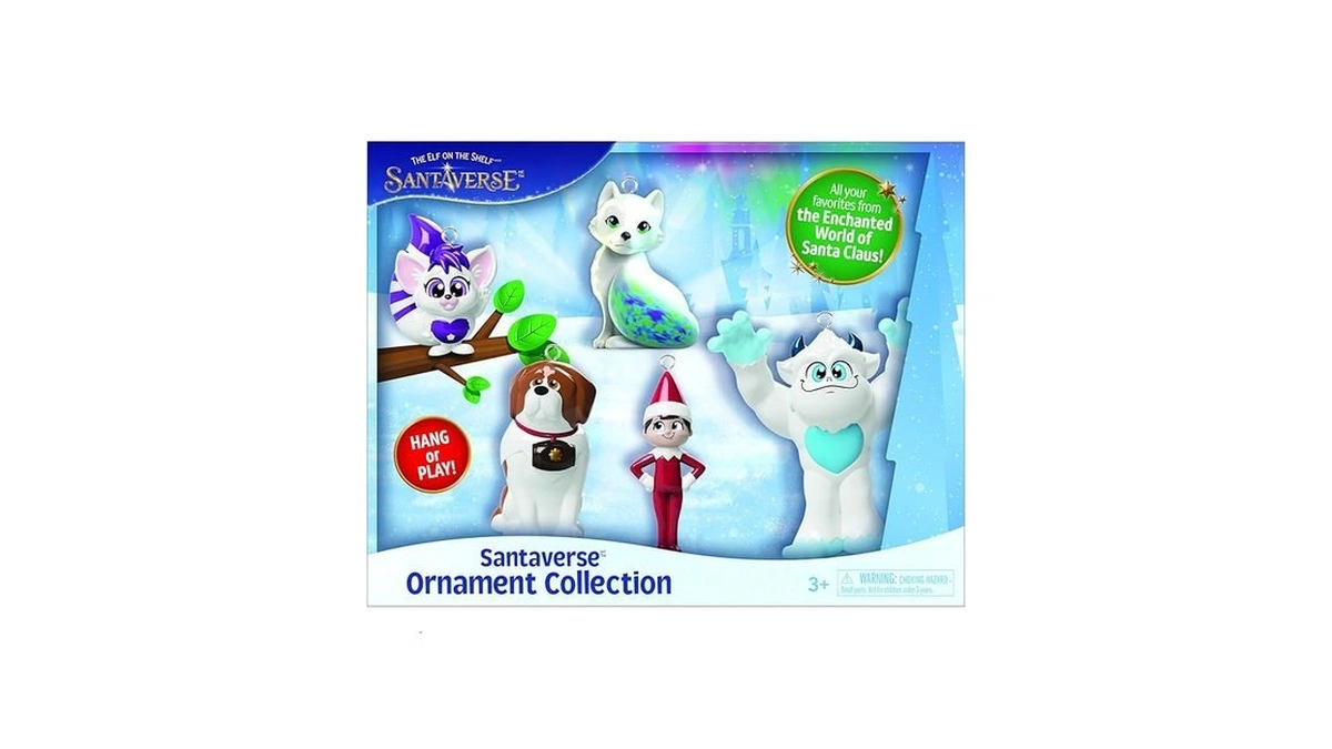 The Elf On The Shelf Ornament Collection - 5 Collectible