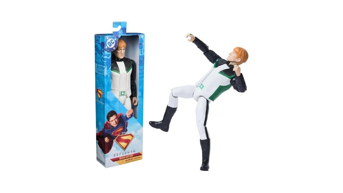 Dc Comics, Superman Green Lantern 12-inch Superhero Action Figure, Kids