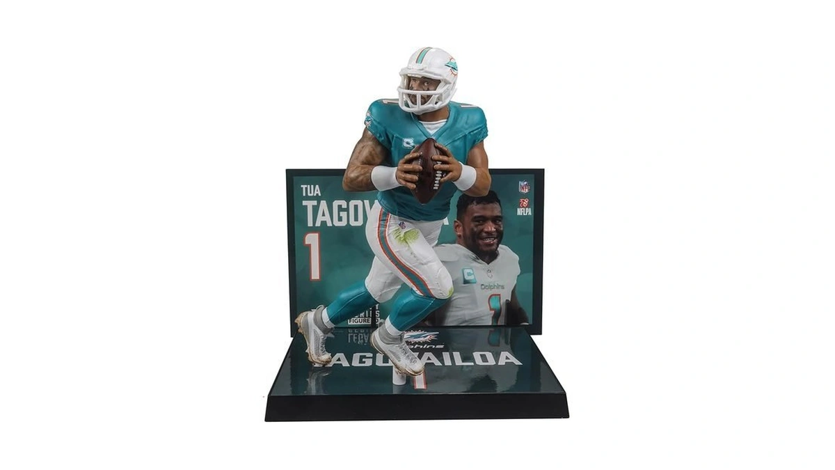 Tua Tagovailoa (miami Dolphins) Nfl 7" Figure Mcfarlane's Sportspicks