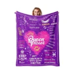 Ruifeihan Pisces Gifts, Pisces, Pisces Gifts For Women, Pisces Blanket,