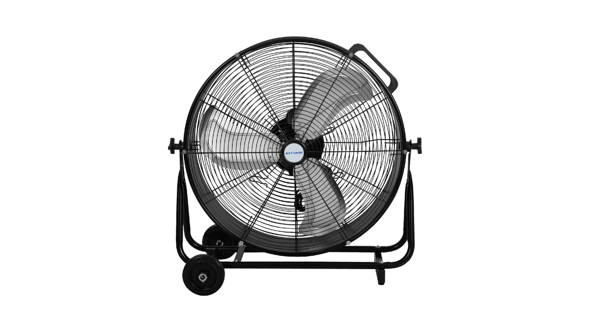 Bilt Hard 24" 8100 Cfm High Velocity Drum Fan, 3