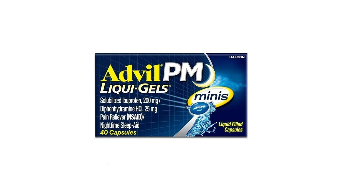 Advil Pm Liqui-gels Minis, 40 Liquid Filled Capsules