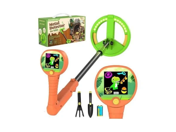 Metal Detector For Kids, Intuitive Color Lcd Display, 6.7” Glowing
