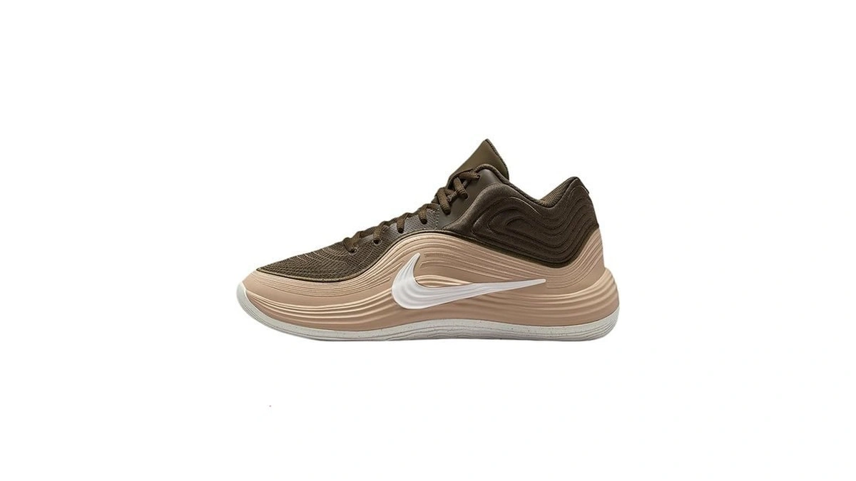 Nike Men's Precision 8 Mid Basketball Shoes, Dark Hazel/sail-linen-sail, 10