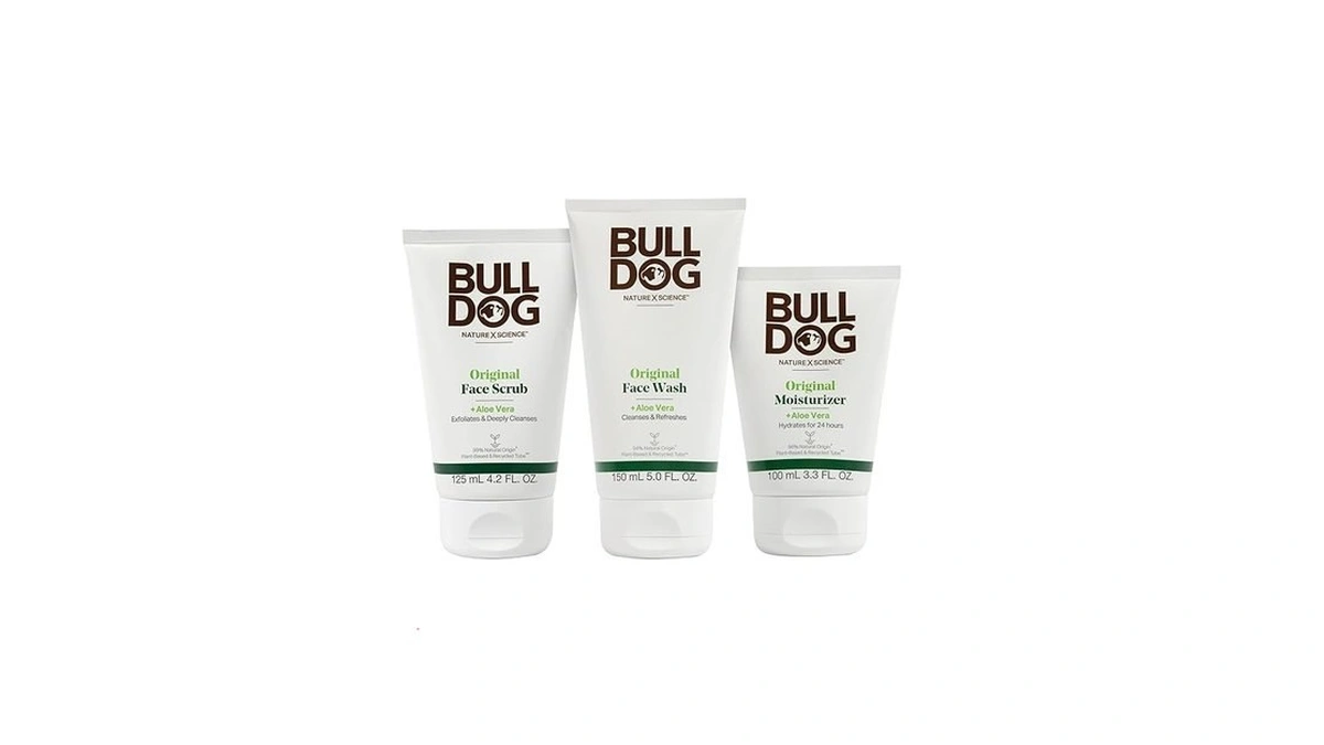 Bulldog Mens Skincare And Grooming Original Full Face Kit With