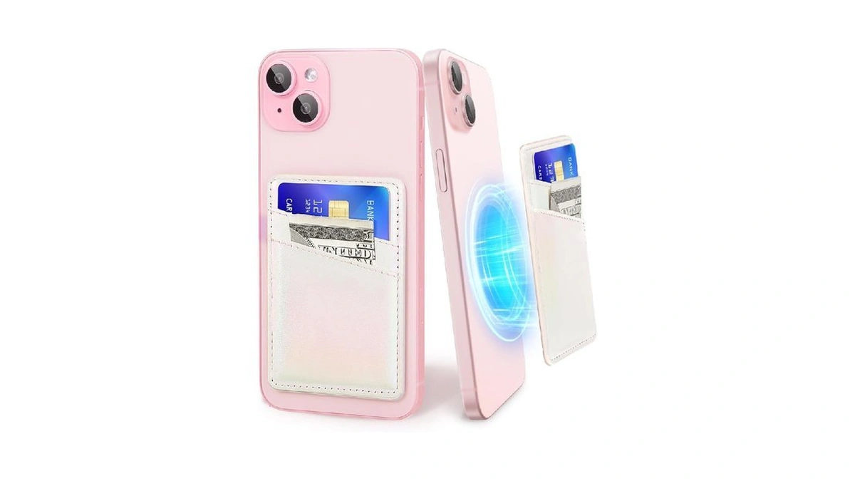 Shanshui Magnetic Wallet Compatible For Magsafe, Pu Leather Power Magnet