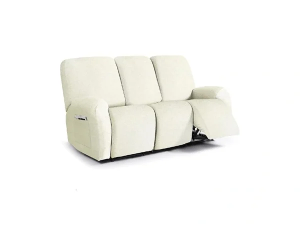 Maycelon Recliner Chair Covers 8 Piece Stretch Couch Covers Slipcovers