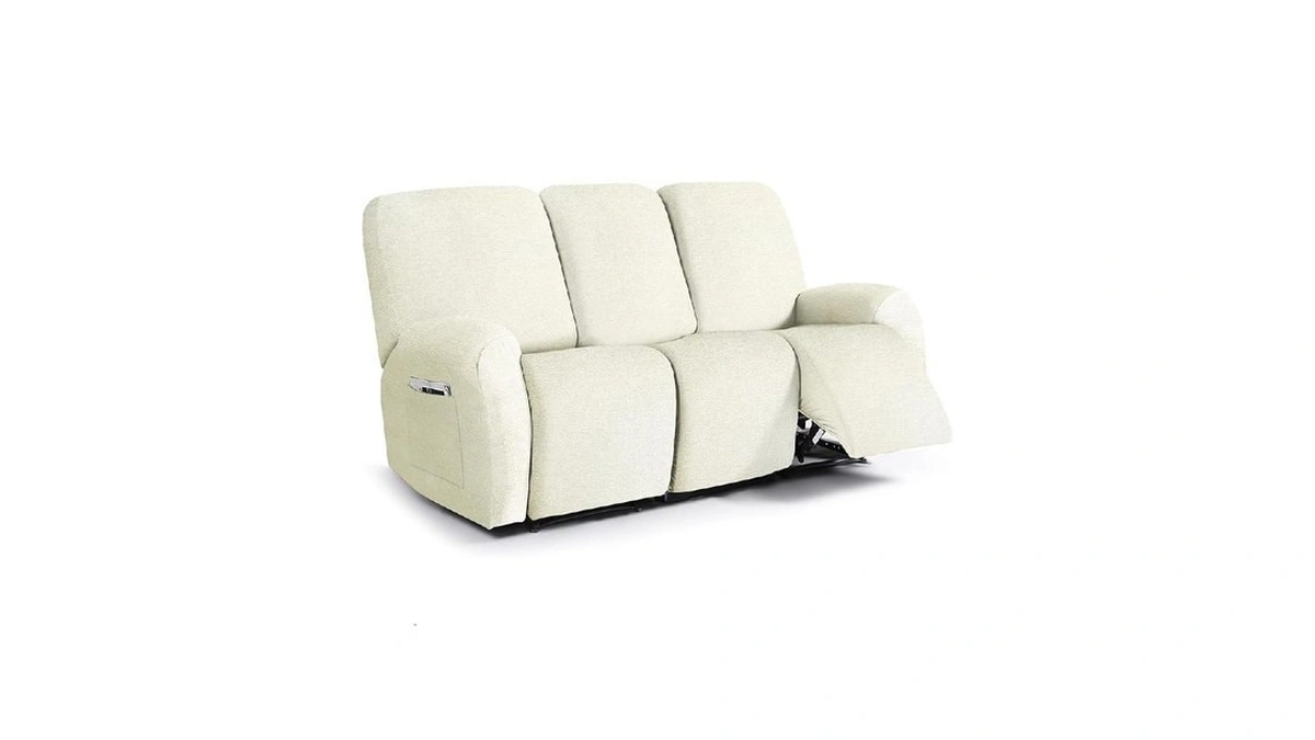 Maycelon Recliner Chair Covers 8 Piece Stretch Couch Covers Slipcovers