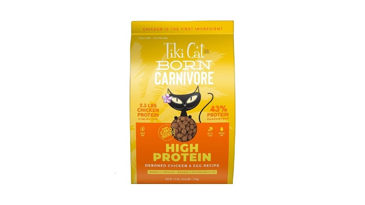 Tiki Cat Born Carnivore High Protein Dry Cat Food, Deboned