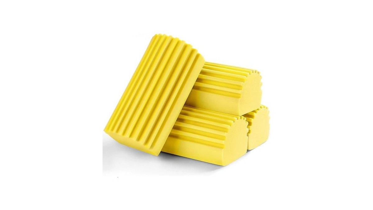 Jeymei 4-pack Damp Clean Duster Sponge Brush For Cleaning Blinds,