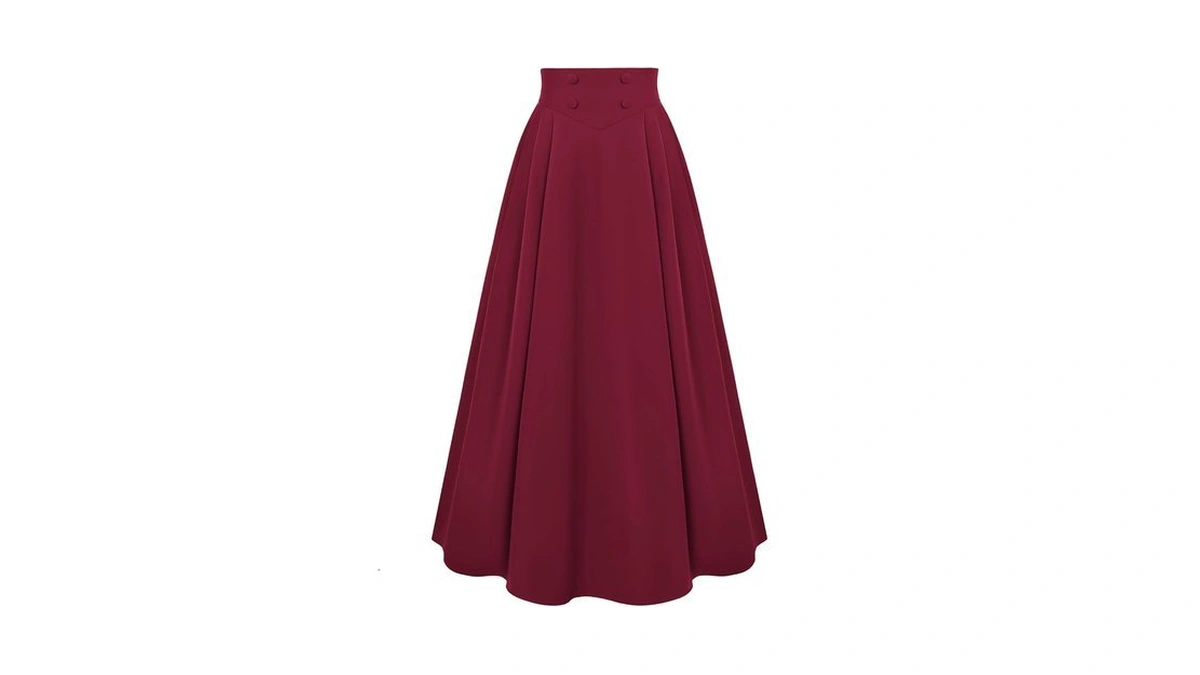 Scarlet Darkness Long Skirts For Women Maxi High Waisted A
