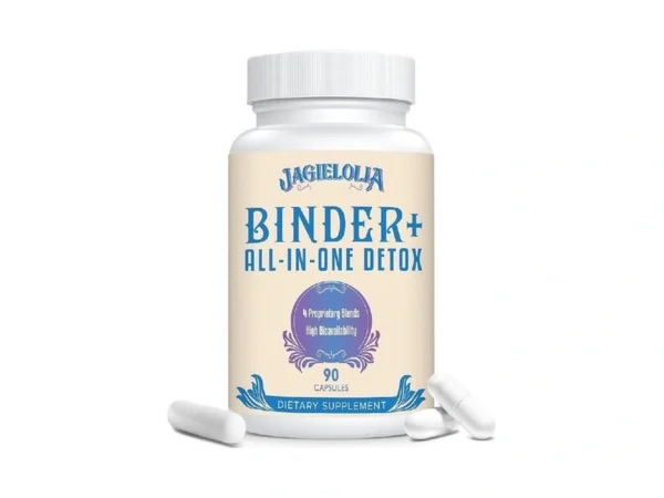 Jagielolia All-in-one Detox Binder Supplement 1500 Mg - High Bioavailability,