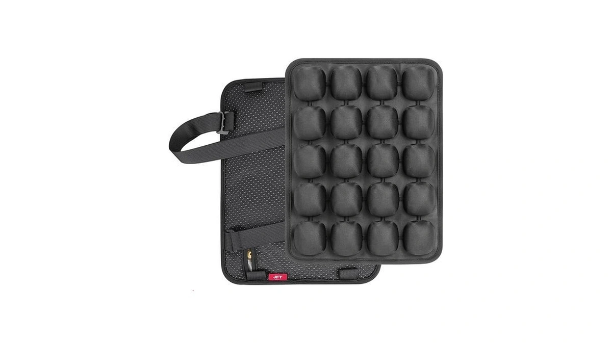 Jft Motorcycle Seat Cushion Covers Inflatable Pad, Pressure Relief Ride