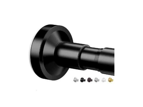 Bonpally Shower Curtain Rod, Adjustable 32-75 Inches Spring Tension Rod,